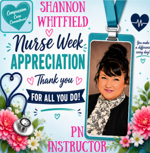 Thank you, Nurse Whitfield!