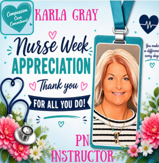 Thank you, Nurse Gray!