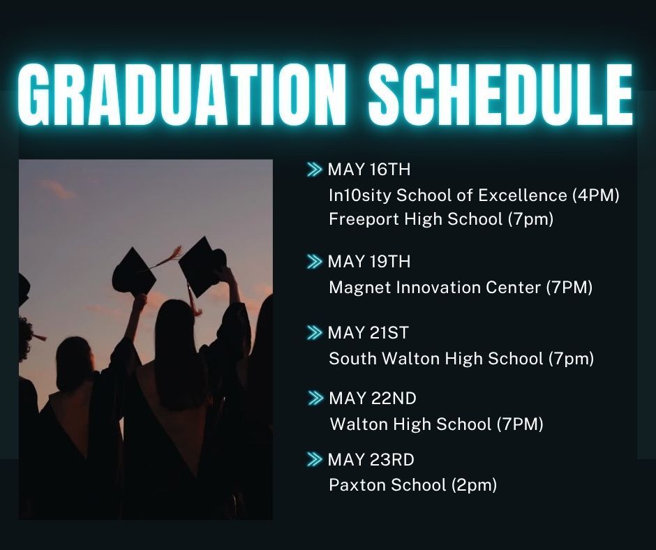 graduation schedule 2026
