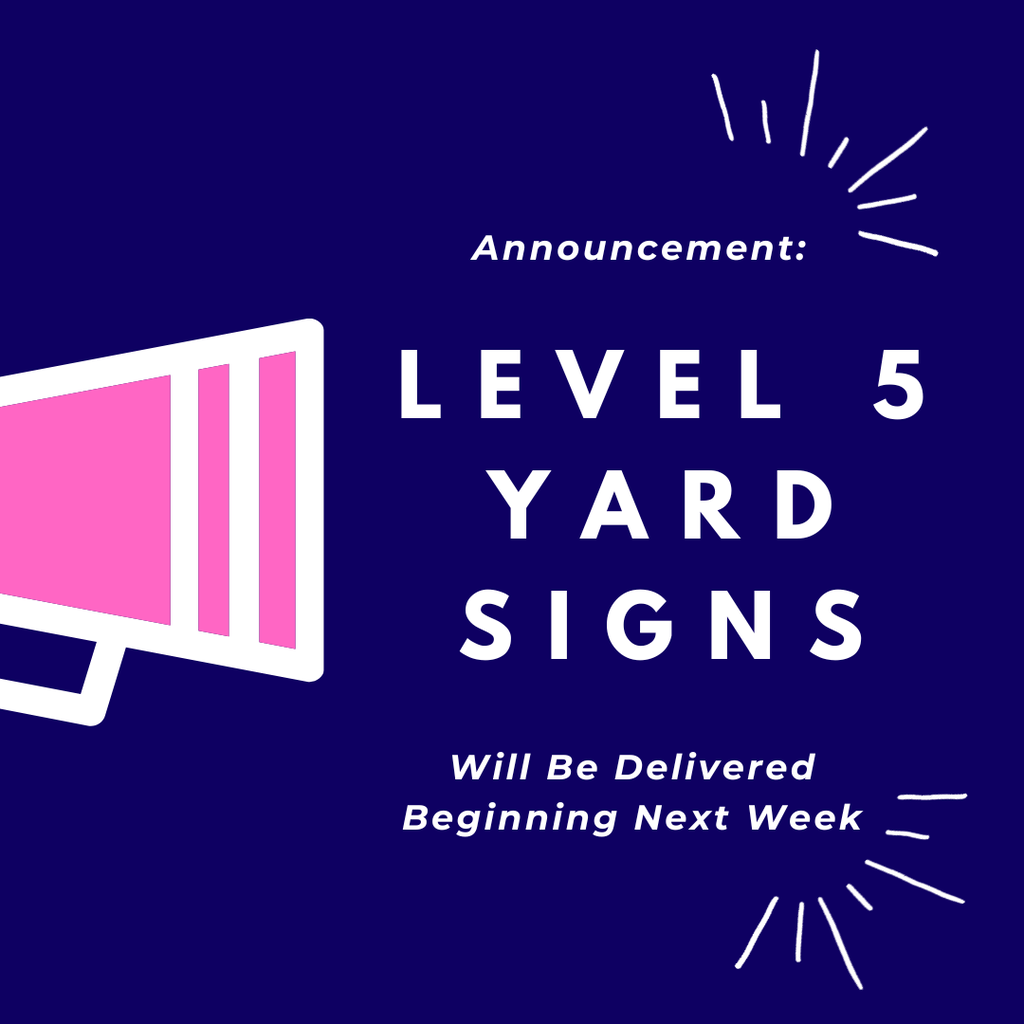 Yard Signs - May 2026