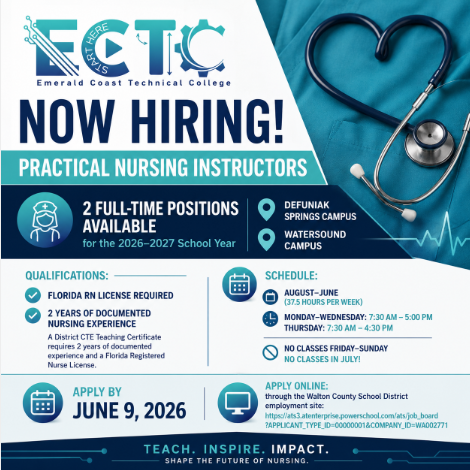 Now Hiring PN Instructors!