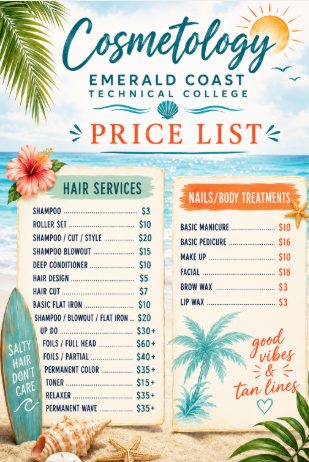 Cos Services and Price List