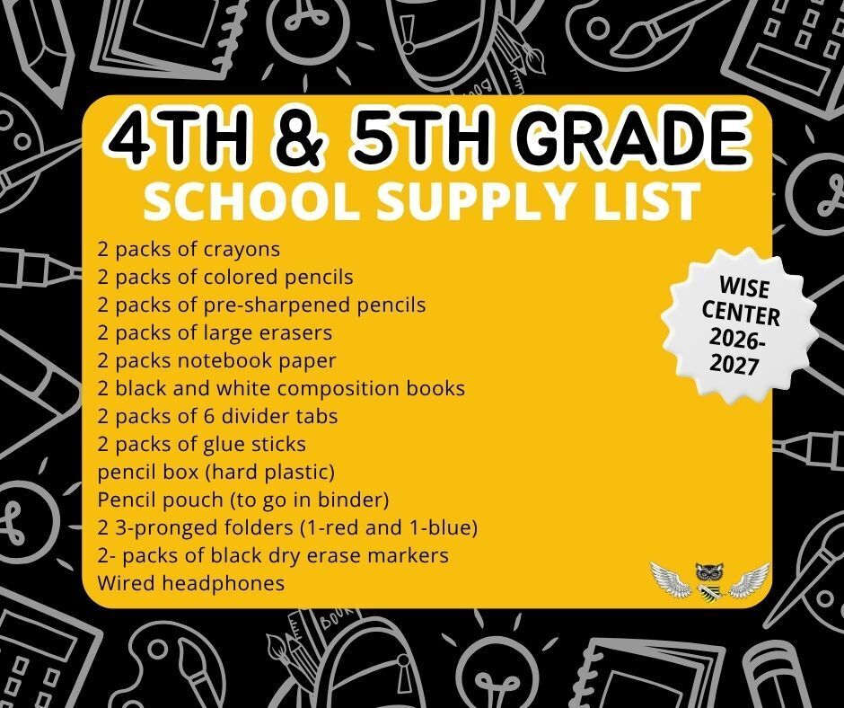 Supply List 