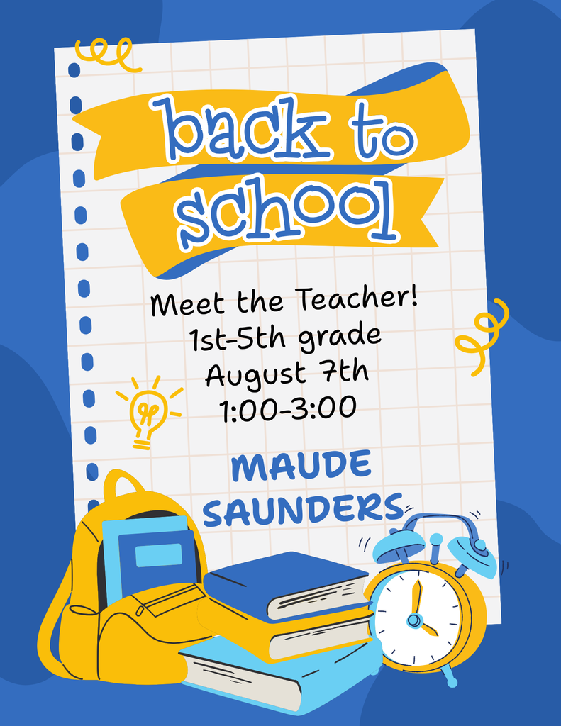 Meet the teacher flyer