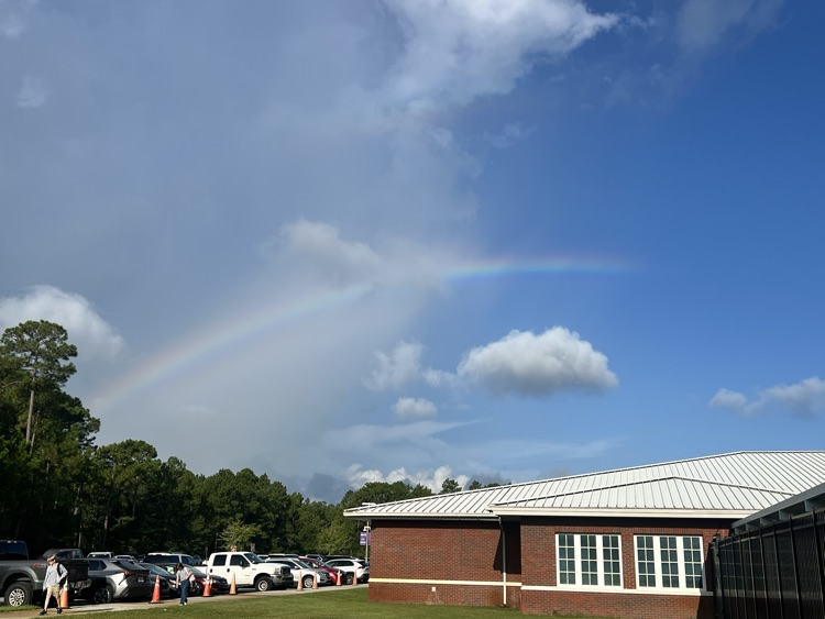 Rainbow morning
