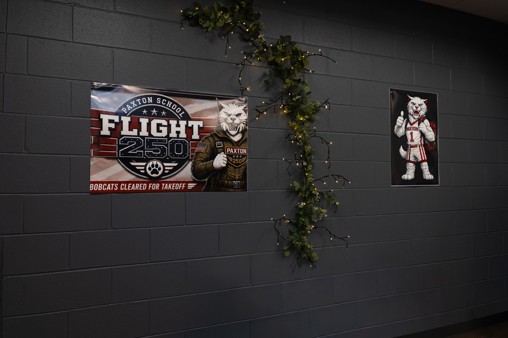inside a Paxton School hallway
