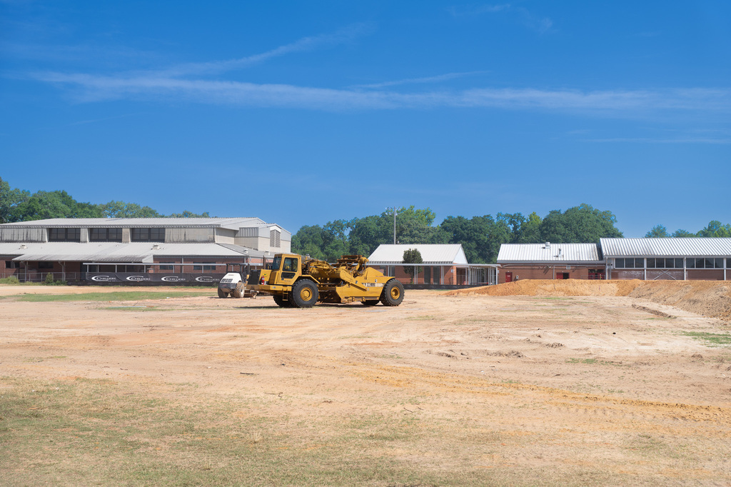 Photo construction at Paxton School