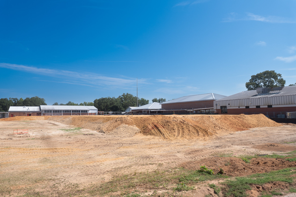 Photo construction at Paxton School