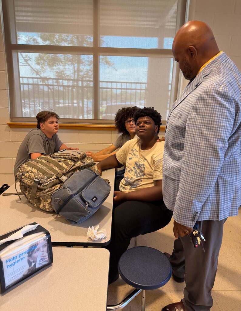 Supt. Hughes Visit