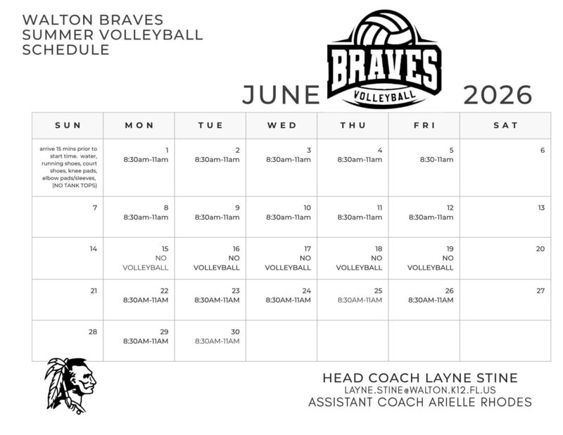 Volleyball - June 2026