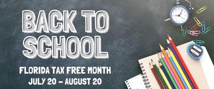 Tax Free Holiday