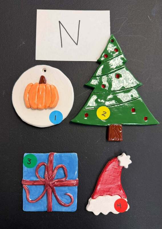 Halloween / Christmas Ornaments - Oct. 2026