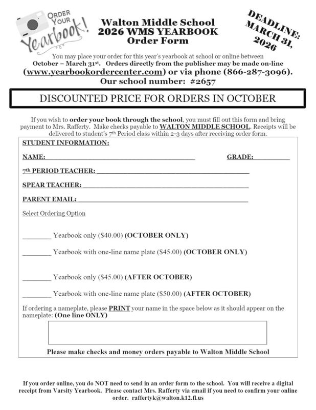 Order Form