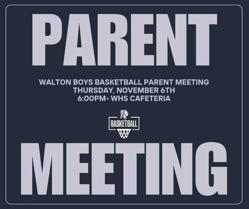 Boys Basketball Parent Meeting 11-6-25