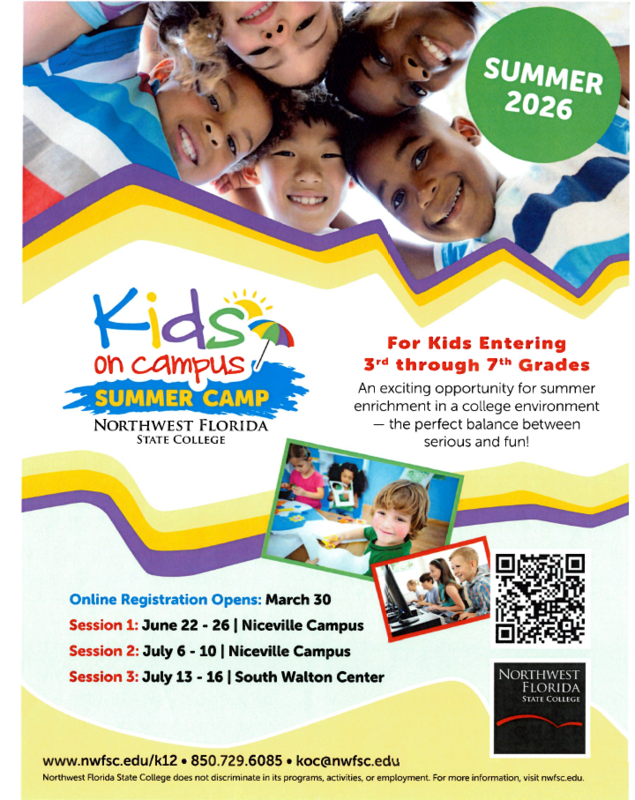 Kids on Campus Flyer 1