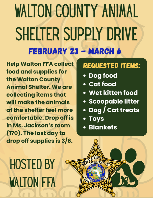 Animal Shelter Supply Drive - Feb. 2026