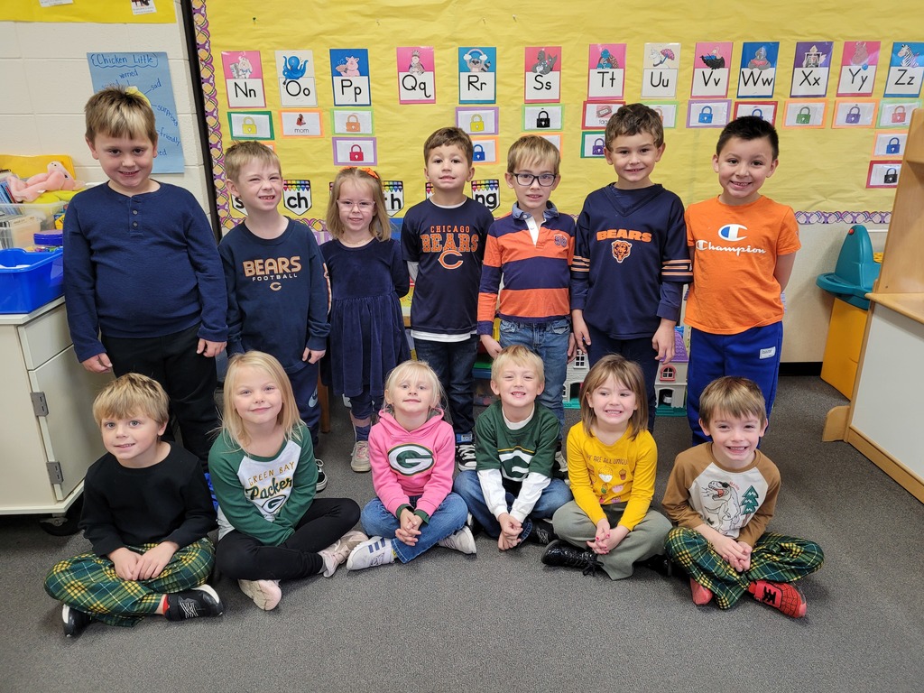 packer bears shirts on kids