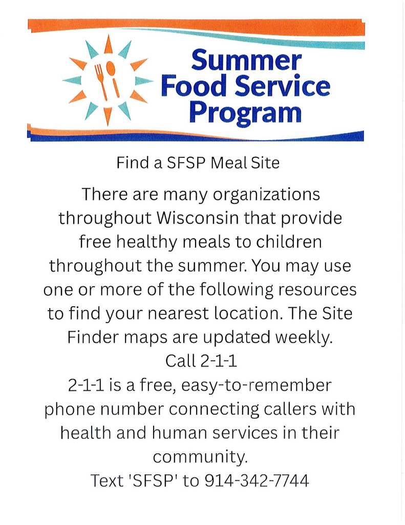 Summer Food Service
