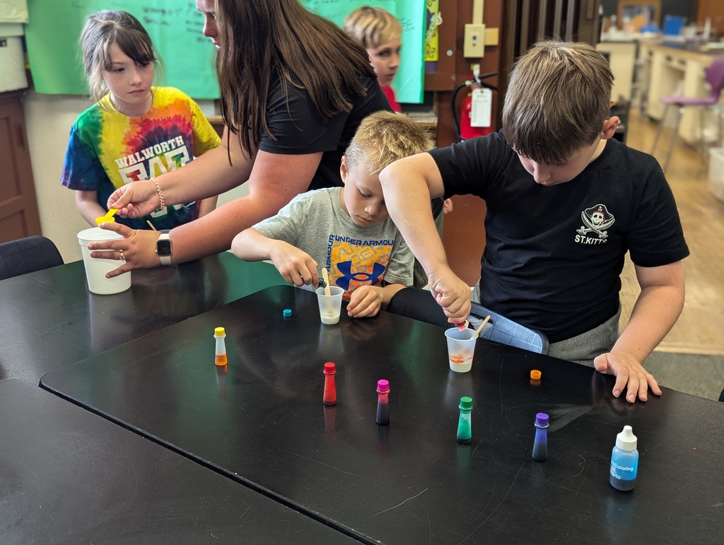 Camp Walworth making good slime
