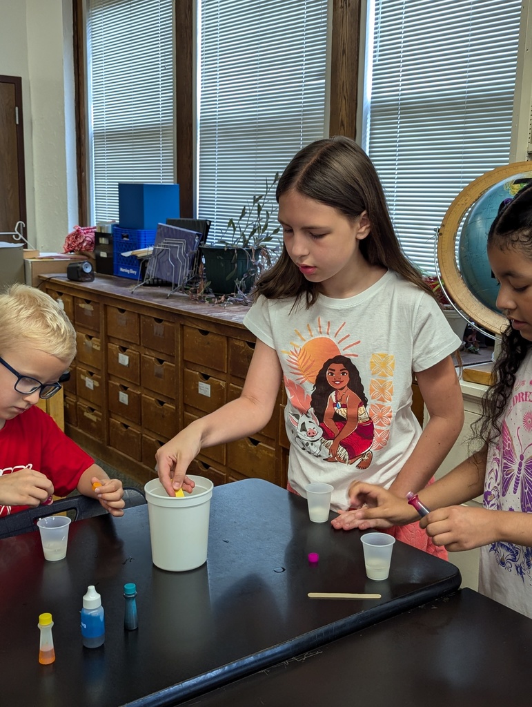 Camp Walworth making slime