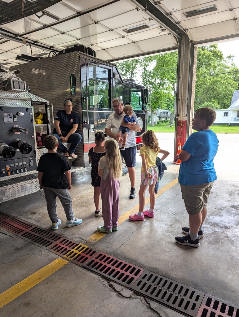 Camp Walworth Visits the Fire Station