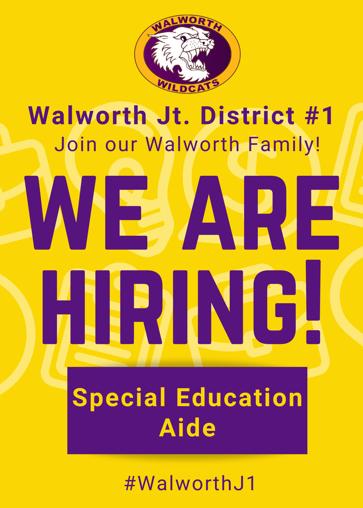 we are hiring Special Education Aide