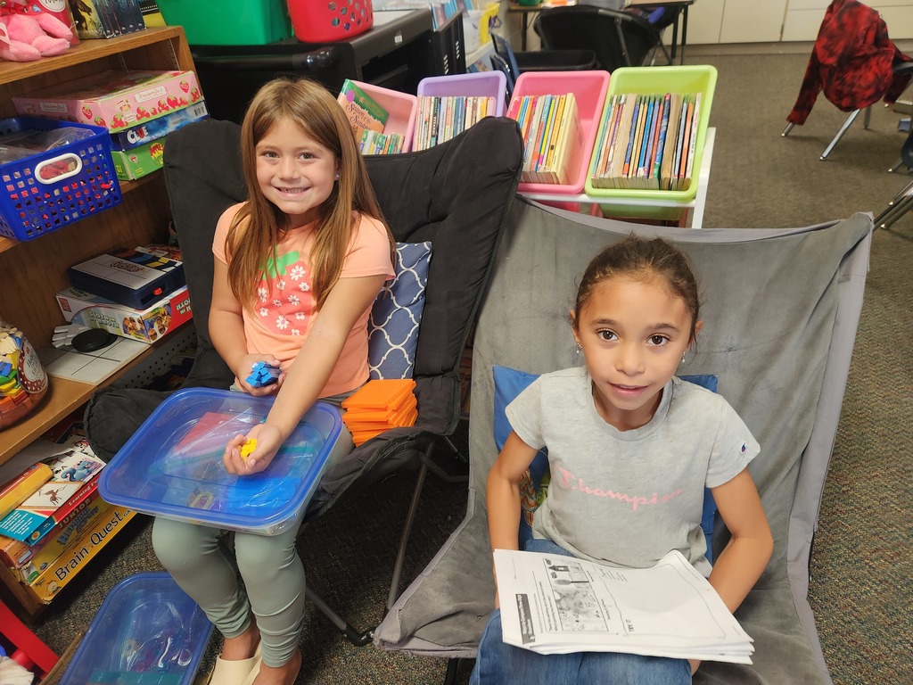 Mrs. Niemuth's 3rd graders enjoyed kicking off Math this school year with reviewing Place Value.