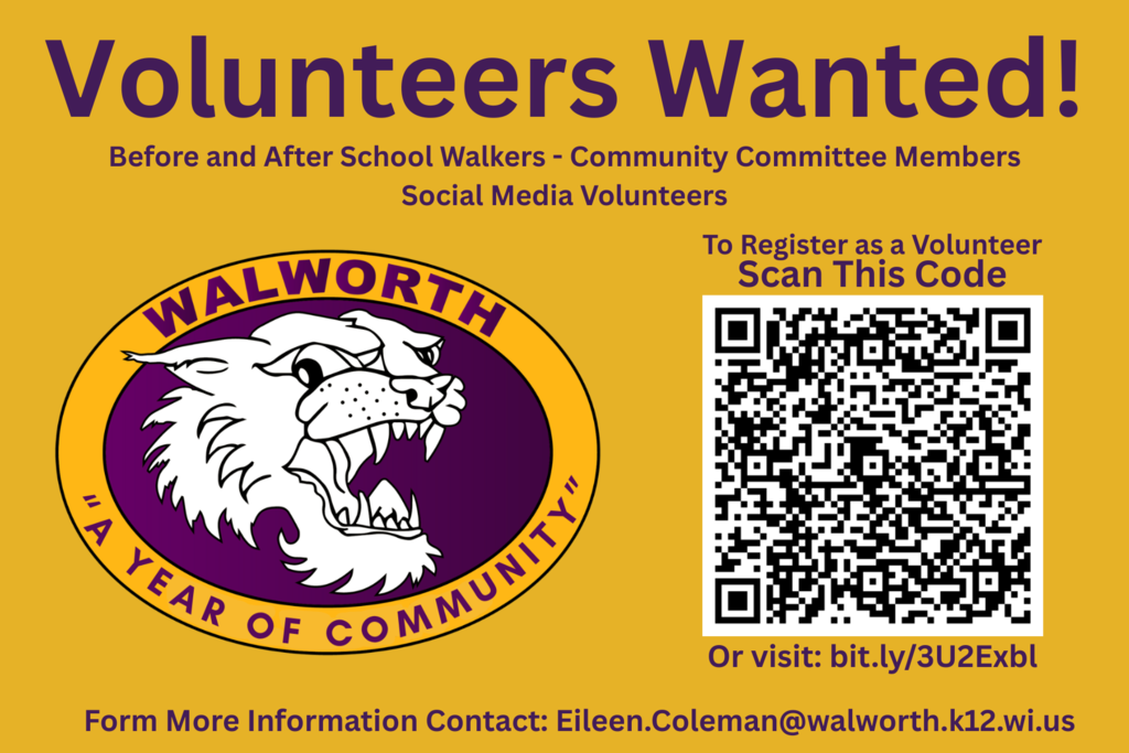 Volunteers Wanted