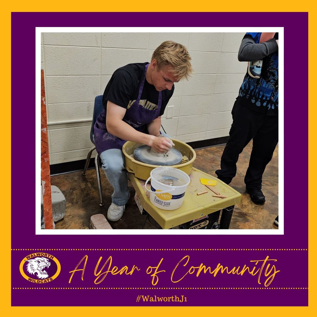 A Year of Community ~ Elliot Vail Pottery Demonstration