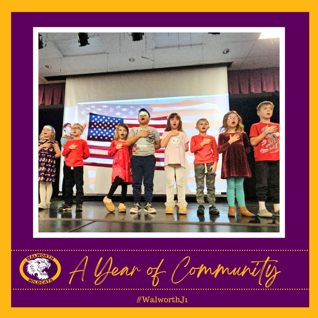 A Year of Community ~ Mrs. Coleman - Veterans Day Program