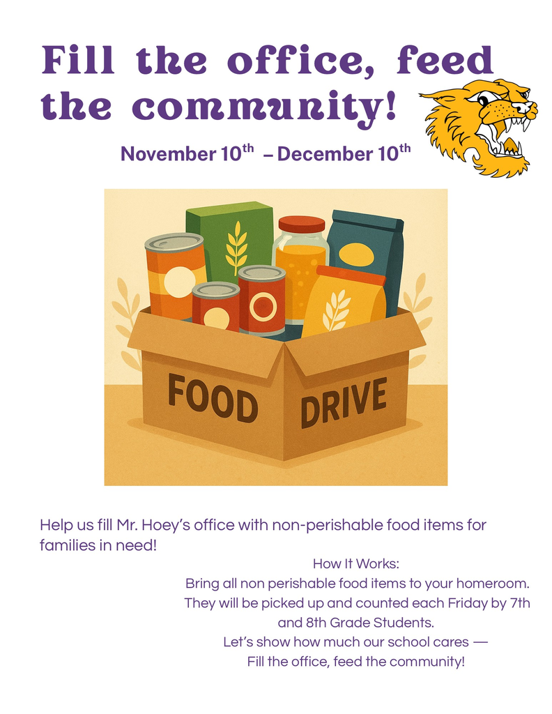 Fill the Office, Feed the Community ~ Food Drive