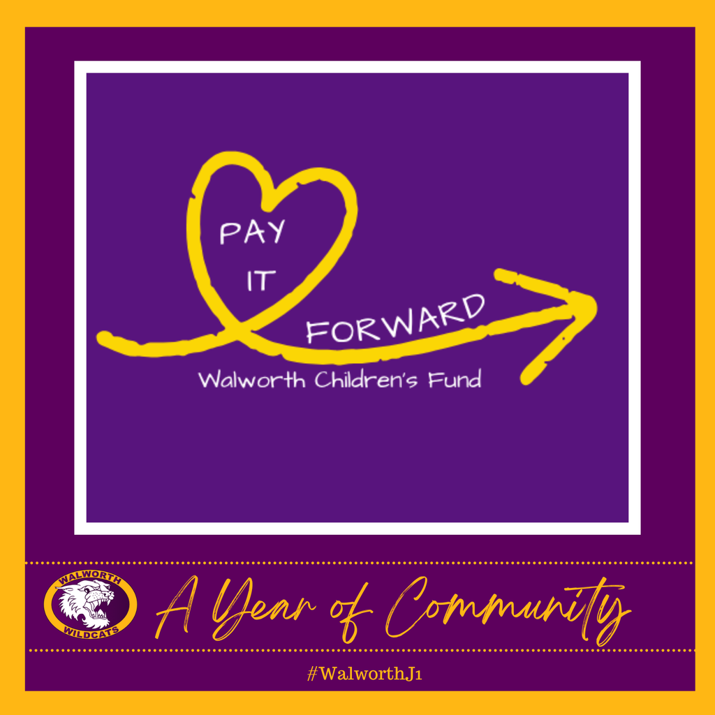 A Year of Community ~ Walworth Children's Fund - Pay It Forward