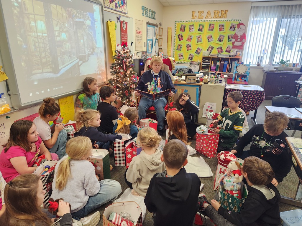 listening to Christmas story