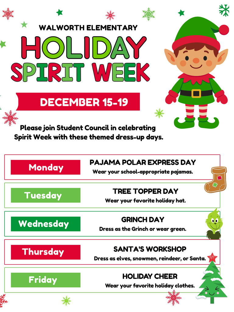 Holiday Dress Up Week