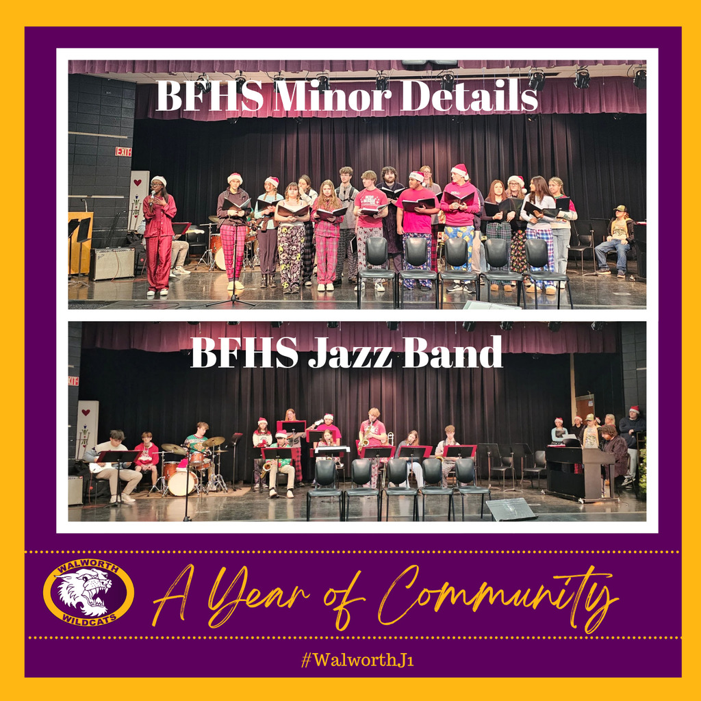 A Year Of Community ~ BFHS Music Department Holiday Concert