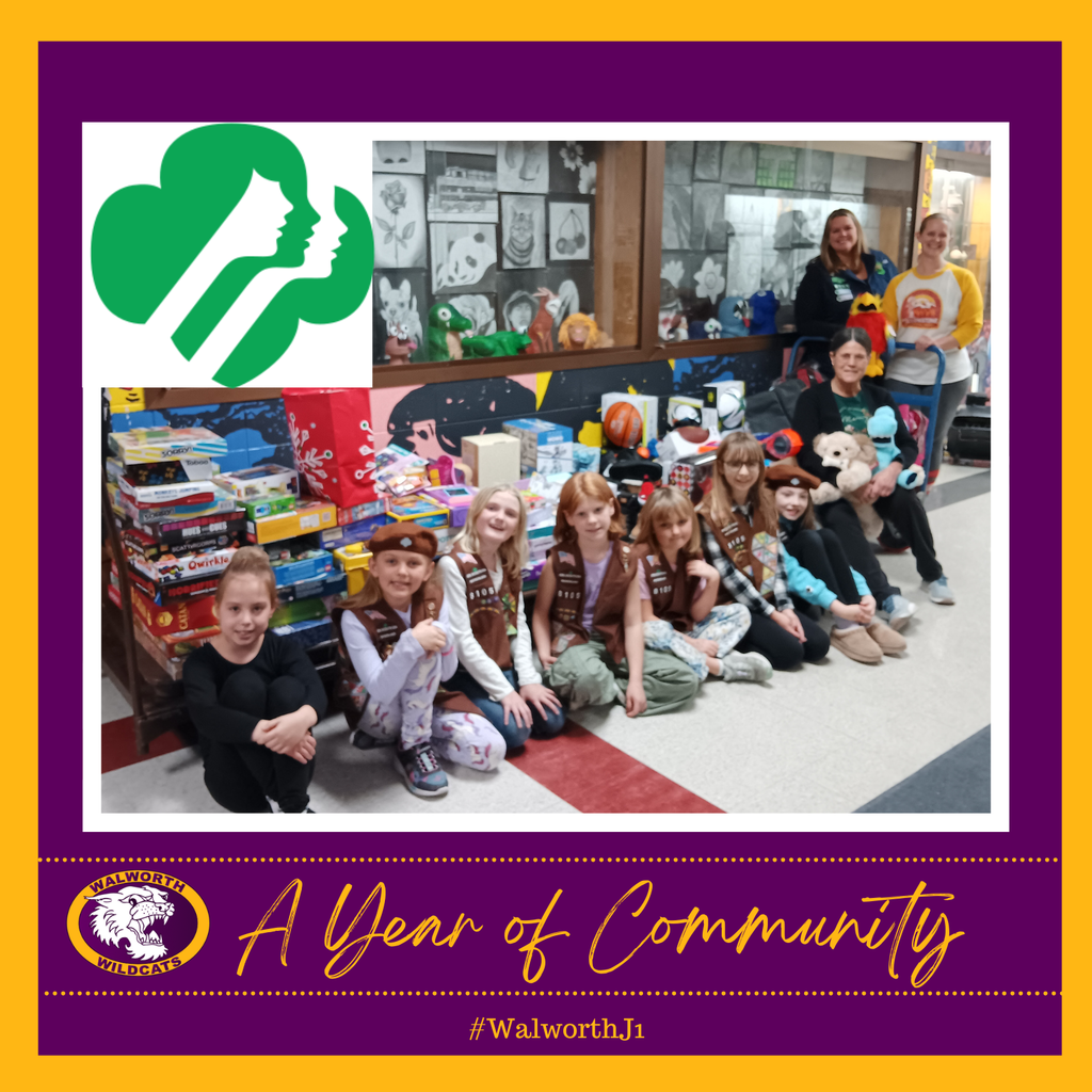 A Year Of Community ~ Girl Scout Troop #8105