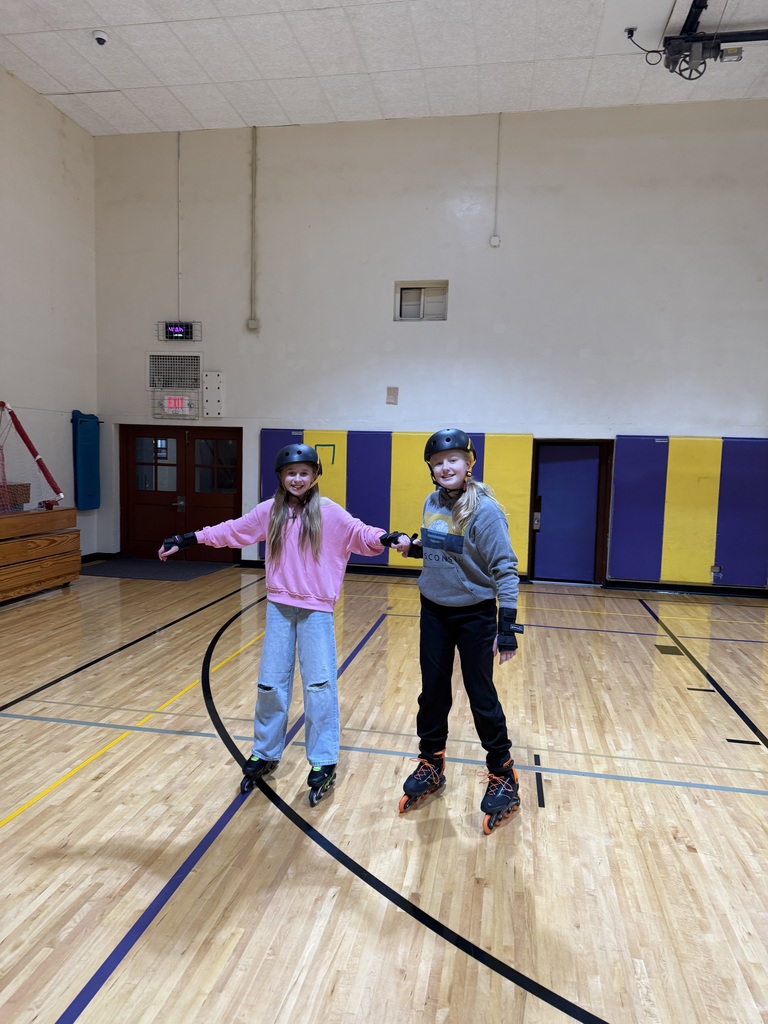 skating in the gym