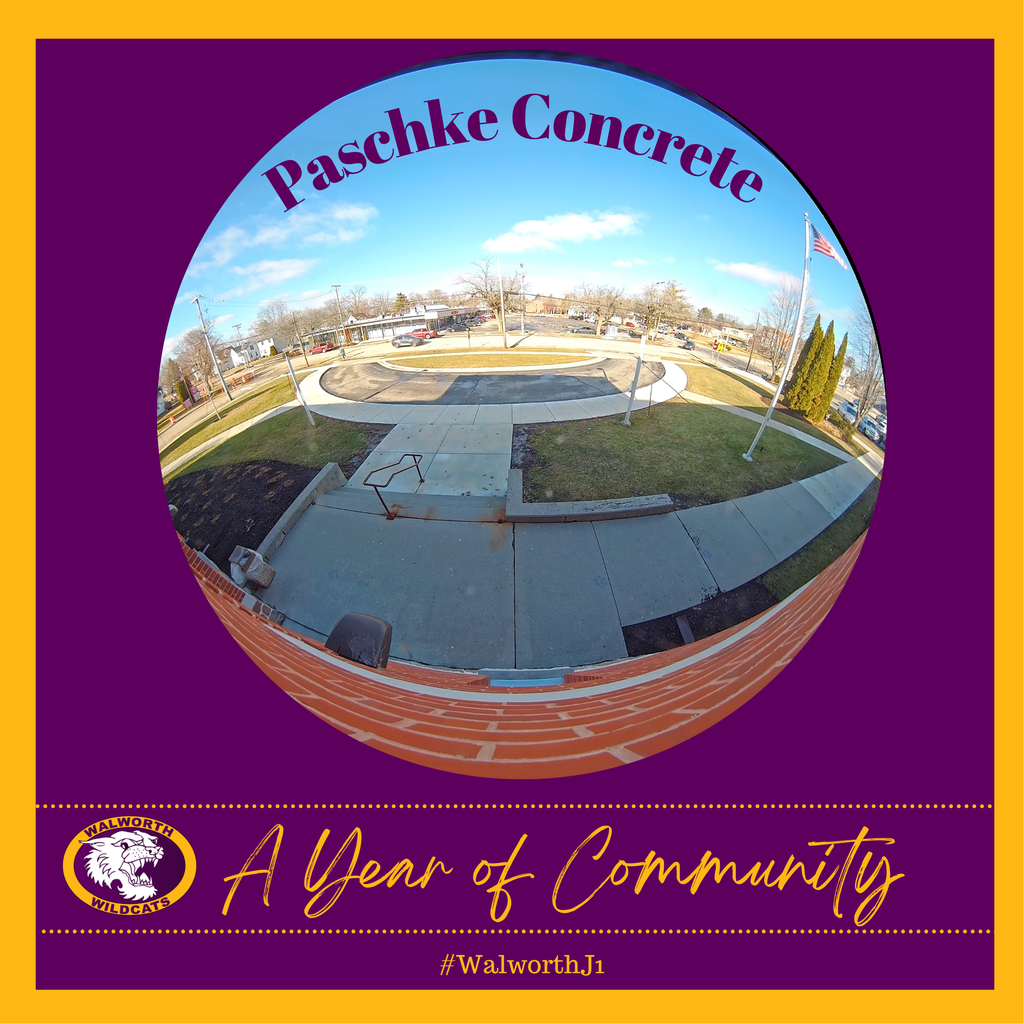 A Year of Community ~ Paschke Concrete - Sidewalk Work