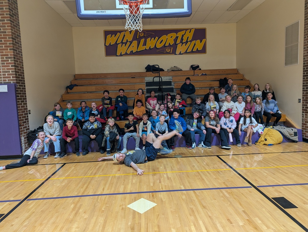 4th Grade Kids Night Participants in the gym.