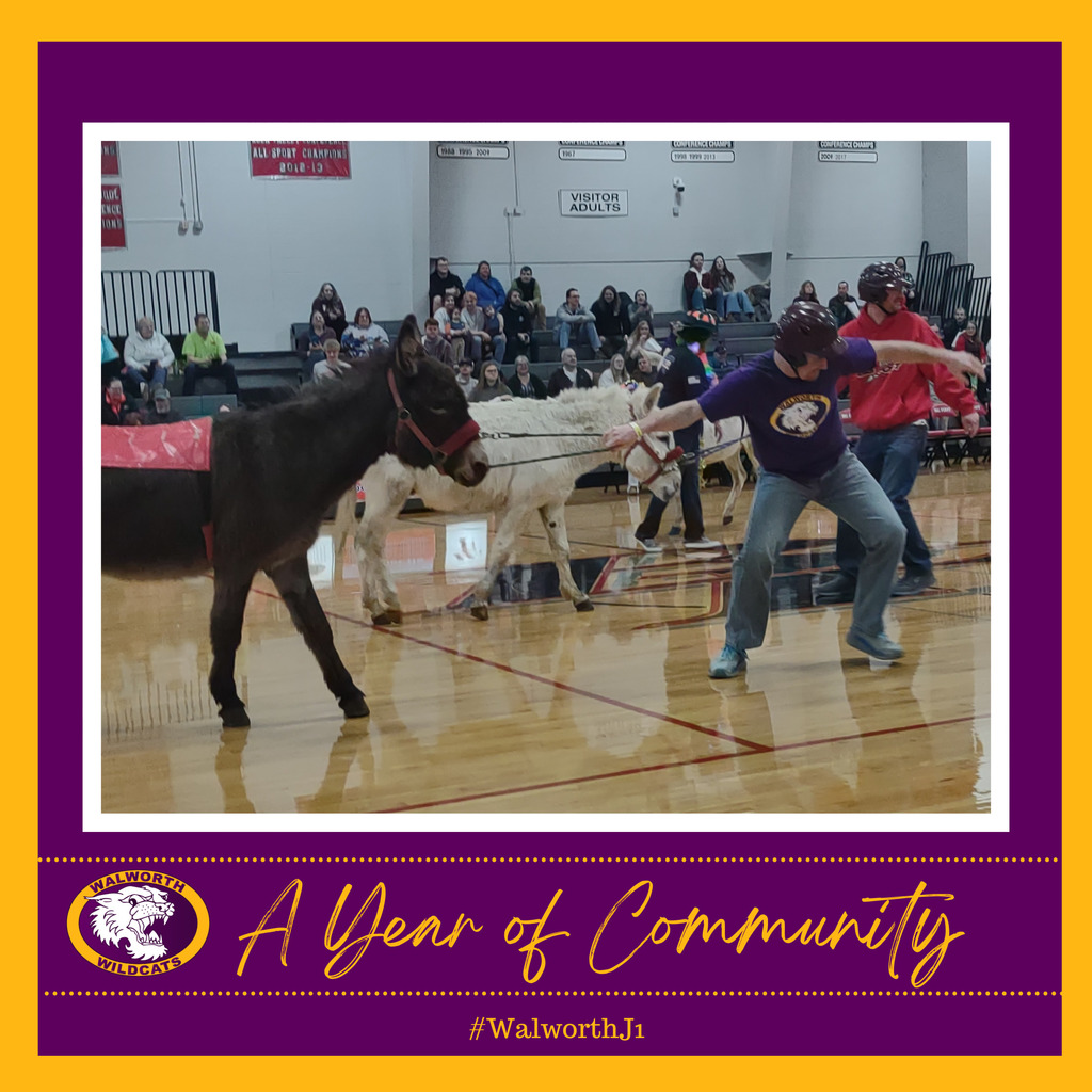 A Year Of Community ~ Big Foot FFA ~ Donkey Basketball 