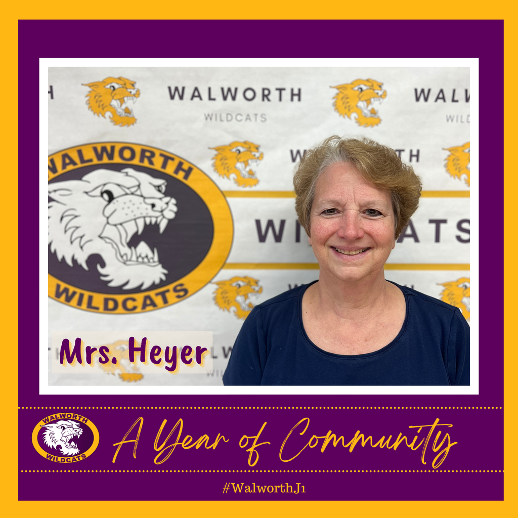A Year of Community ~ Mrs. Heyer