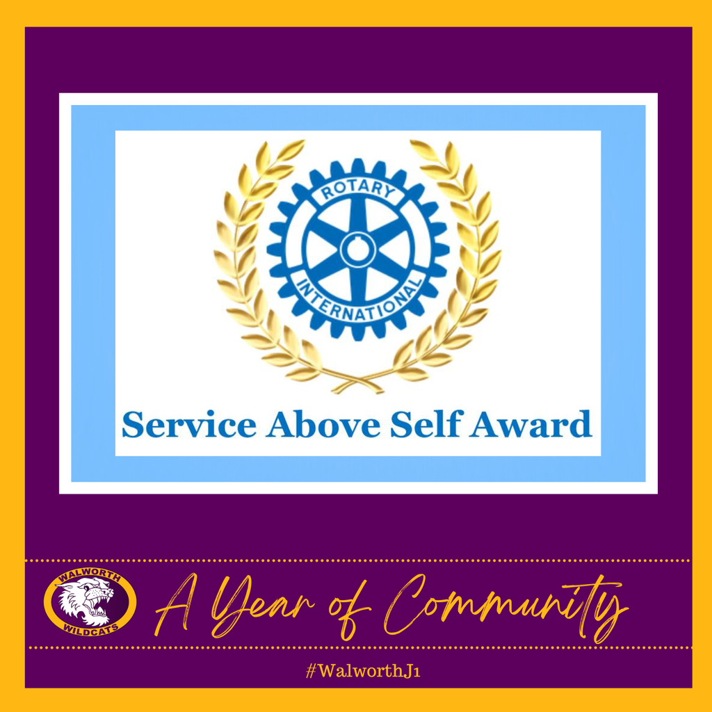 A Year of Community ~ Rotary Service Above Self