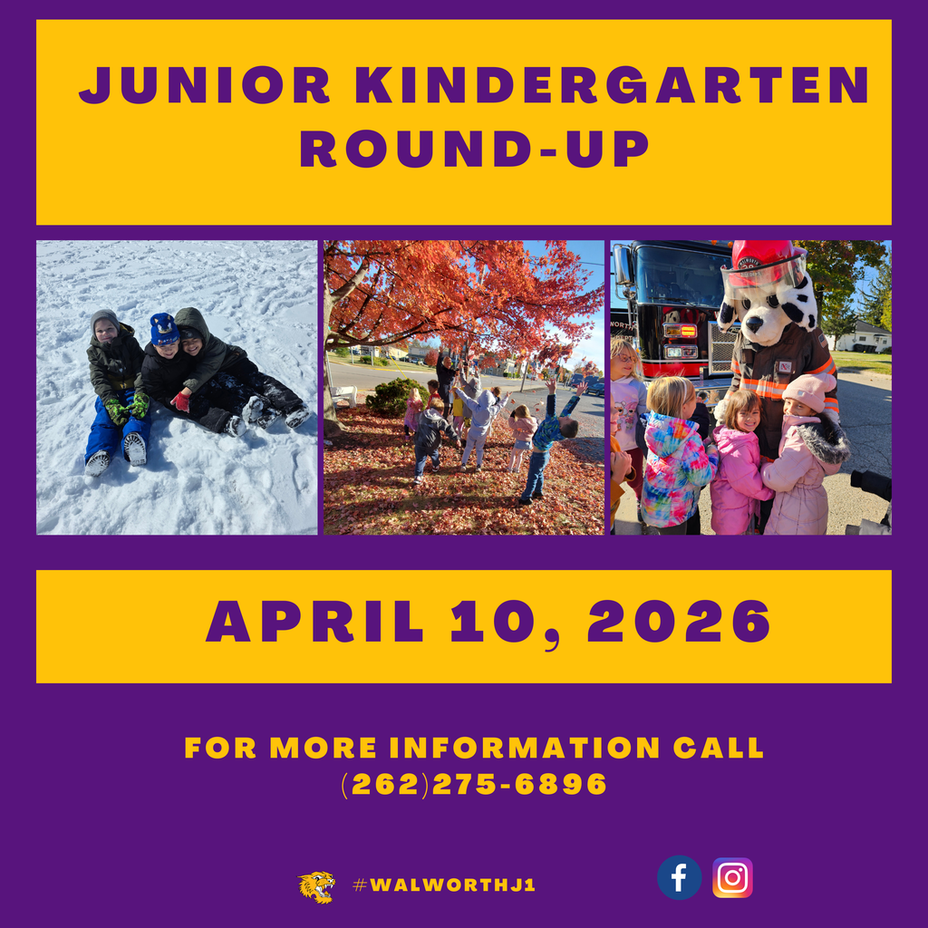 Junior Kindergarten Round Up April 10, 2026