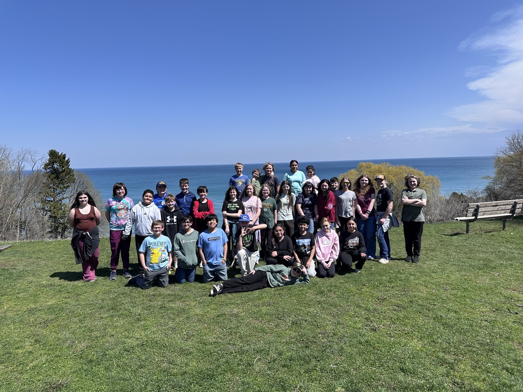 6th grade field trip to Lake Michigan