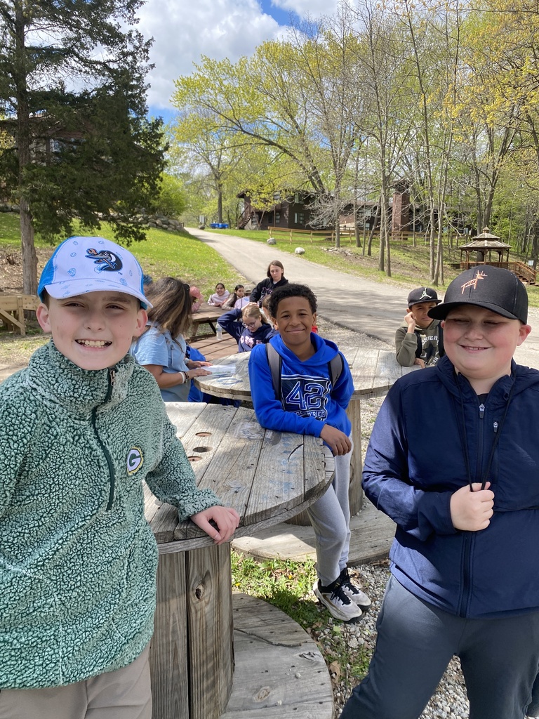 students at outdoor education
