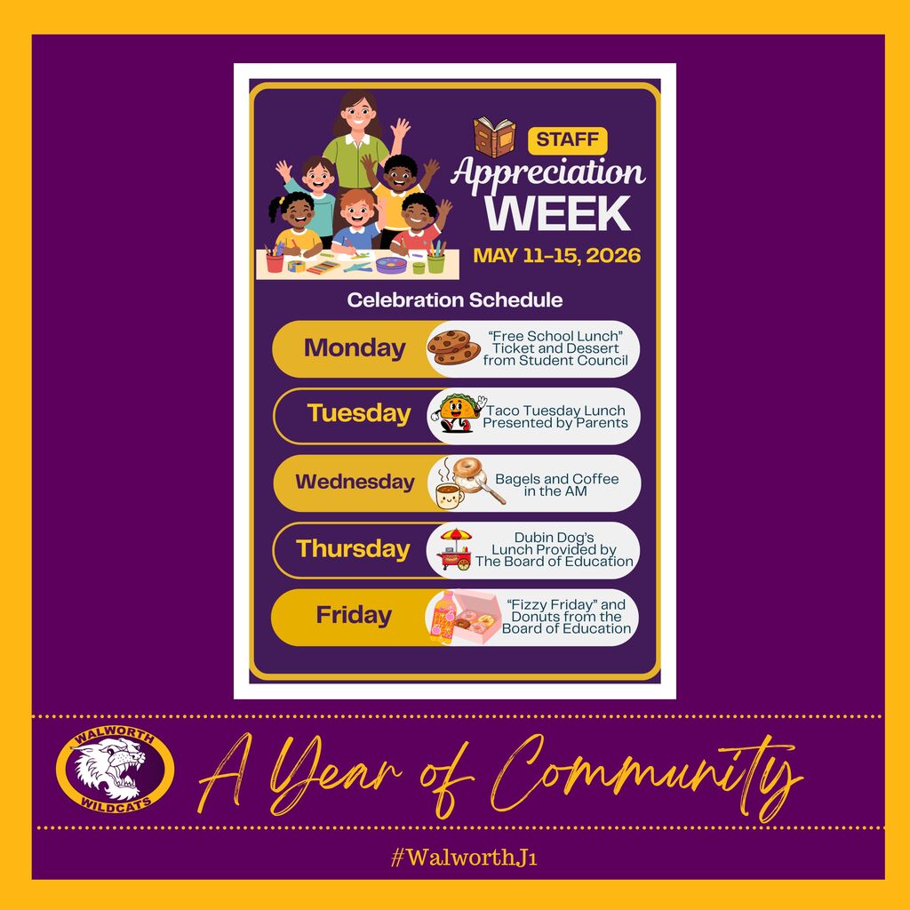 Staff Appreciation Week