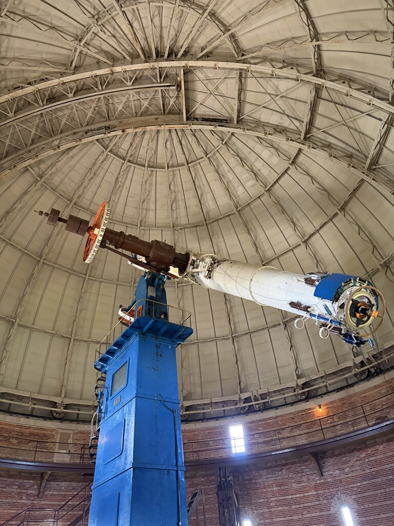 Telescope at Yerkes Observatory.