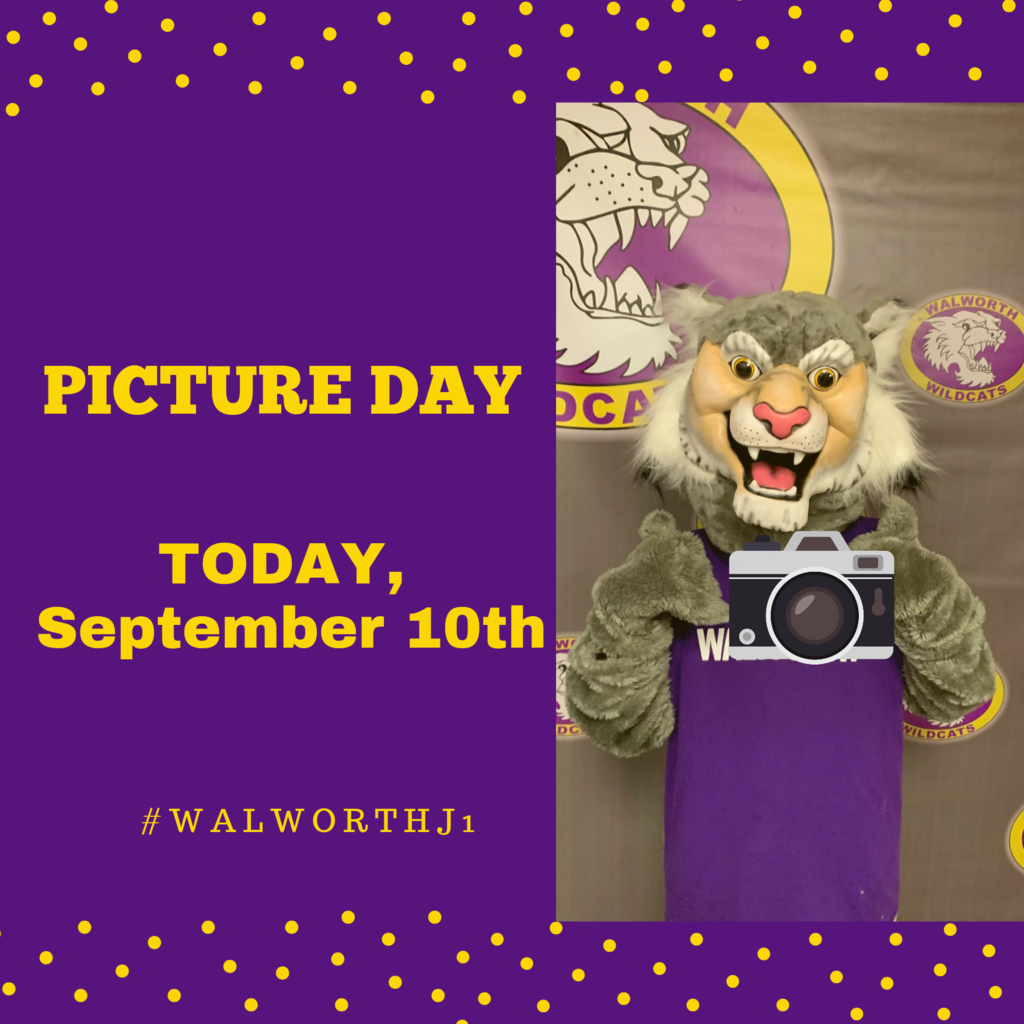 Picture Retake TODAY, September 10