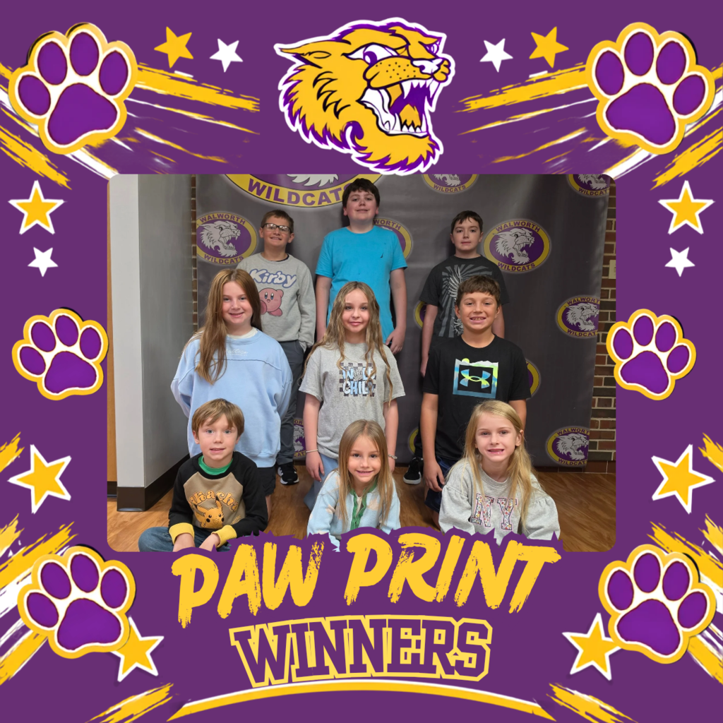 Paw Print Winners 