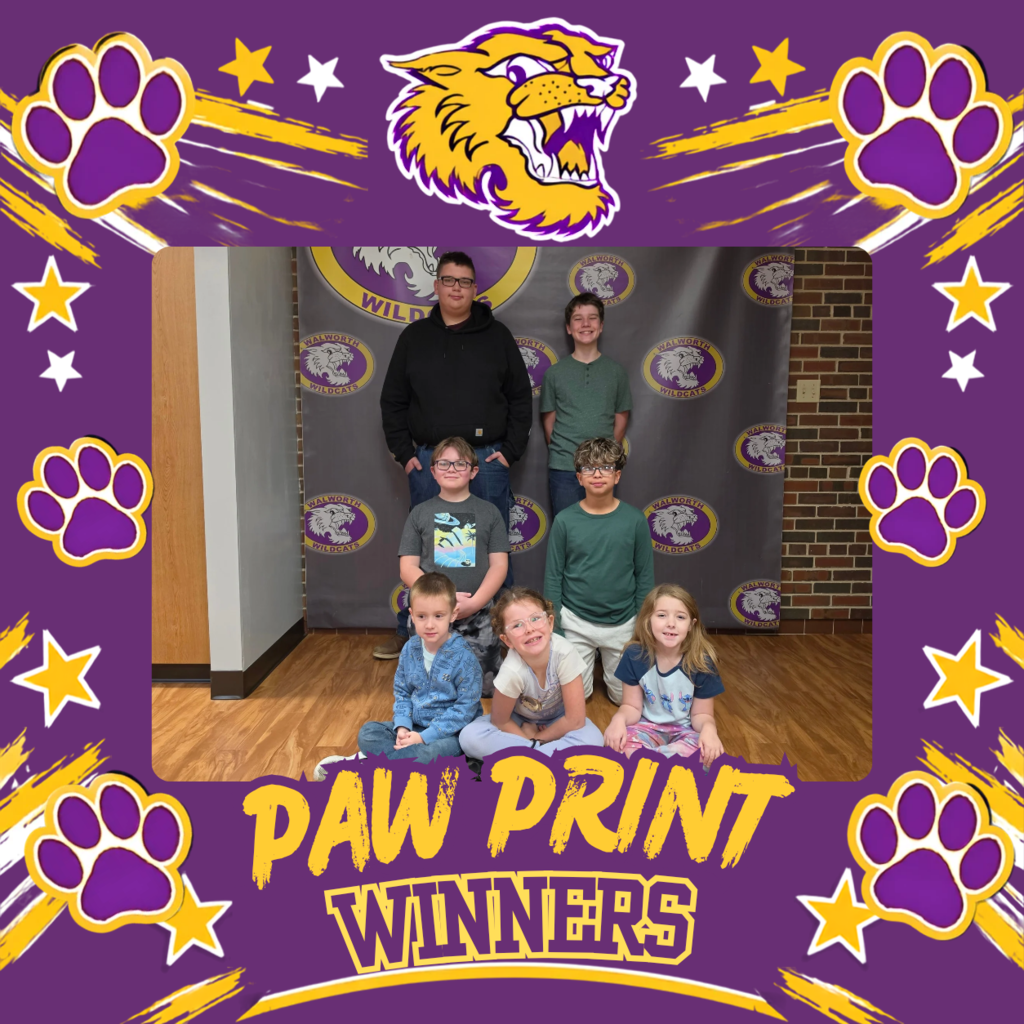 paw print winners 